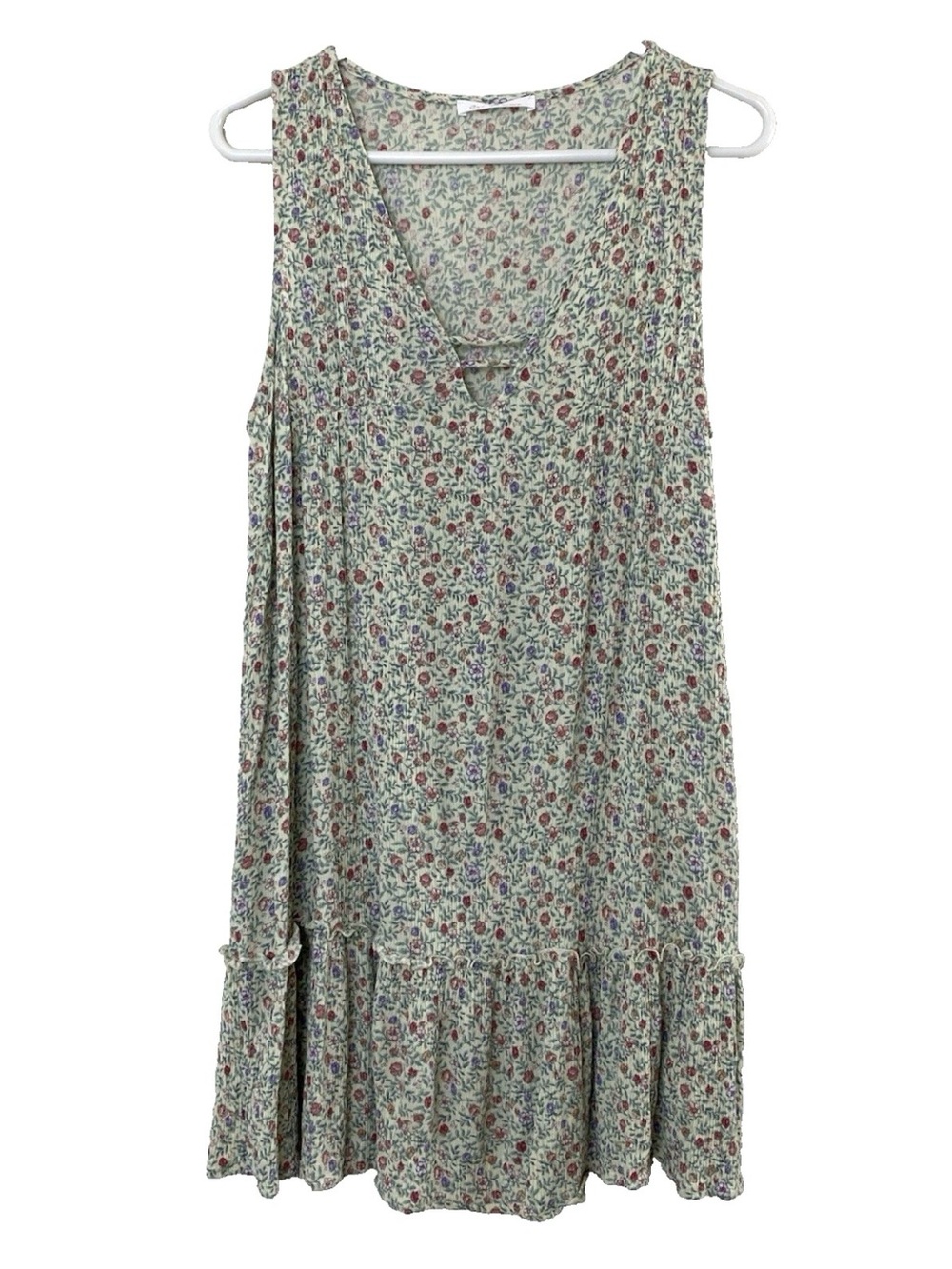 Ces Femme Ditsy Floral Mini Dress - Large